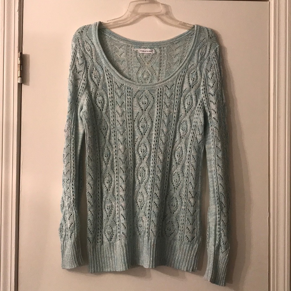 Ladies crochet type sweater